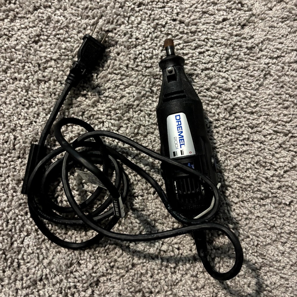 Dremel 200 Rotary Tool Variable Speed Corded Multi Tool Tested Working
